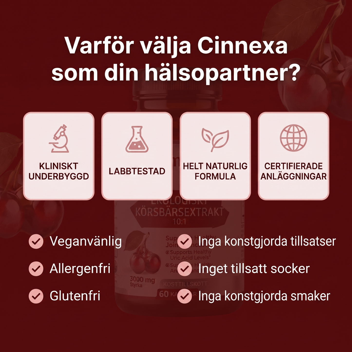 Cinnexa Surkörsbärsextrakt