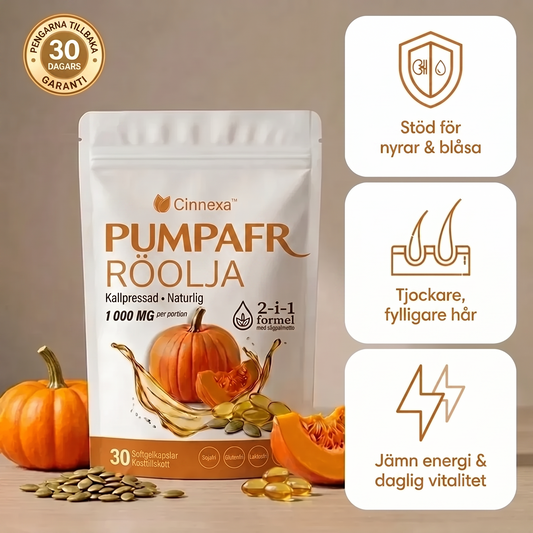 Pumpafrö olja